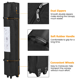 thumbnail image 5 of Renwick 12x12 Ft Instant Pop Up Canopy with One Push To Lock Setup Mechanism, Black, 5 of 9