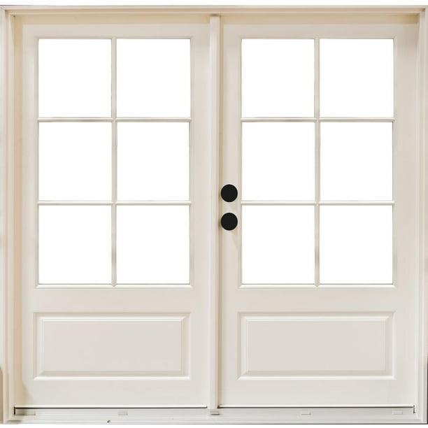 72 in. x 80 in. Fiberglass Smooth White RightHand Inswing 72 in. x 80 in. Fiberglass Smooth White RightHand Inswing