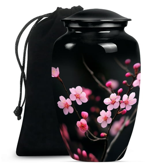 Flower Urns for Human Ashes Adult Female, Large Urns for Human Ashes, Urn for Ashes for Women, Funeral Urn for Ashes Adult Male(Size - 10inch)