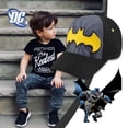 thumbnail image 4 of DC Comics Boys Batman Baseball Cap - Age 4-7 Black/Yellow, 4 of 6