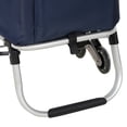 thumbnail image 3 of Shopping Stair Trolley with Wheels,Trolley Black Foldable Shopping Cart,Removable Shopping Oxford Waterproof Bag,Stainless Steel Triangular Wheels, Blue, 3 of 7