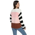 thumbnail image 6 of Uniexcosm Women's Pullover Sweater Long Sleeve Crew Neck Knit Tops, 6 of 8