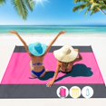 thumbnail image 1 of CRCMUHE Set de Table Diveblues S09 Couverture de Plage Imperméable Extra Large 8 Personnes Taille Familiale Confortable Parachute Nylon Confortable&Chic Compact& Léger Renforcé Coupe-Vent 4 Piquets&1 Trave, 1 of 9