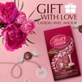 thumbnail image 3 of Lindt LINDOR Dark Chocolate Strawberry Truffles, 150-gram Bag, 3 of 8