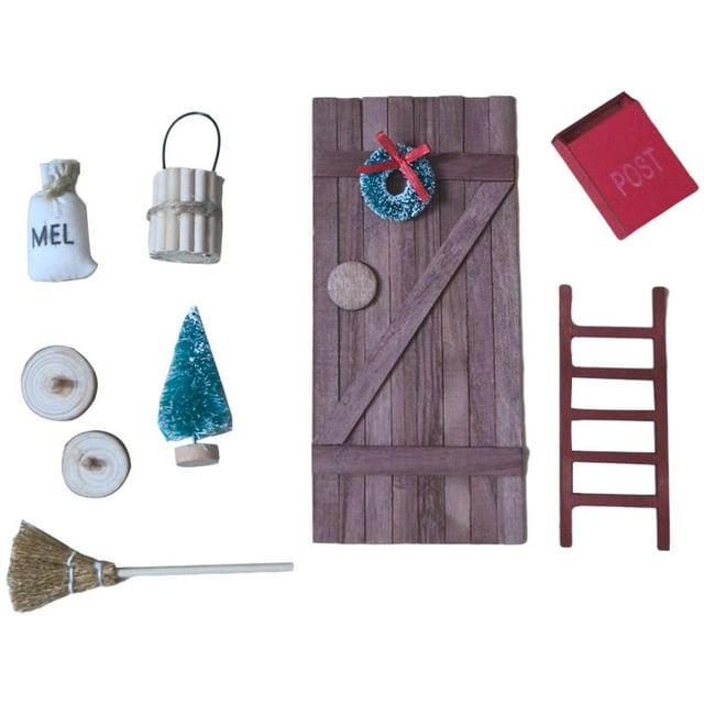 9 Piezas 1:12 Kit de Muebles de Juguete de Multicolor Regalos para Niños