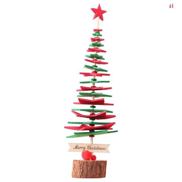 Christmas Tree Decor, Solid Structure Strong Compatibility Be Of Criticality Inevitable For Indoor ANGGREK Tabletop Christmas Tree