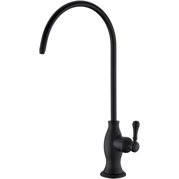Drinking Water Faucet, Solid Brass Kitchen Water Filter Faucet, Commercial Water Filtration Faucet for Under Sink Water Filter System Oil Rubbed Bronze,Non-Air Gap