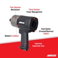 thumbnail image 4 of AIRCAT Pneumatic Tools 1770-XLK: 3/4-Inch Impact Wrench Kit with Refined Design Twin Hammer 1,600 ft-lbs, 4 of 4