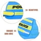 thumbnail image 4 of Chaleco de policía para niños, 2 unidades, disfraz de policía para niños pequeños, disfraz de policía para juegos de rol, suministros de disfraces, 4 of 7