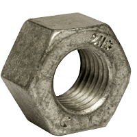 

1/2 -13 HEAVY HDG/WAX/BLUE DYE Heavy Hex Nut 2H A194/SA 194 Hot Dip Galvanized (HDG) Waxed Blue Dye (inch) (Quantity: 700)
