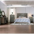 thumbnail image 6 of FOA Meriah 2pc Antique Gray Wood Bedroom Set - Queen + Nightstand, 6 of 10