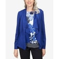 thumbnail image 4 of Alfred Dunner Womens Suede Cascade Jacket, 4 of 6