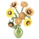 thumbnail image 2 of Broche de girasol, broche de girasol, broche de solapa, broche de solapa, broches de rendimiento, 2 of 14