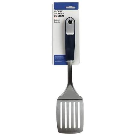 

Michael Graves Design Comfortable Grip Stainless Steel Slotted Spatula Indigo