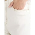 thumbnail image 4 of Time and Tru Women's High Rise Barrel Jeans, 26.5" Inseam, Sizes 0-22, 4 of 5