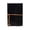 Black, variant on VKLU Slate Grey Retro Leather Journal, A6 Refillable Travel Diary, Minimalist Pirate Design Unlined Sketchbook for Notes