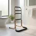 thumbnail image 4 of twisto Standing Assist Frame Aluminum Alloy Mobility Support Rail Padded Grip Toilet Support Structure, Lqx-110037, 4 of 10