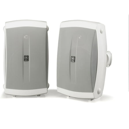 Yamaha Corporation All-Weather Speaker System with Wide Frequency Response - White