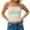 Beige B, variant on Horkkom Outfit for Women Going Out Summer Backless Tube Tops Striped Print Strapless Bandeau Tops S, Gifts for Women