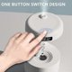 thumbnail image 2 of Anti gravity Humidifier Ultrasonic Water Drop Aroma Diffuser With LED Clock Display, 2 of 4