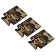 thumbnail image 1 of Mangas enfriadoras Uxcell para latas, cubiertas de neopreno aislantes y colapsables de 2.6 mm para latas de 12 oz, paquete de 3 en camuflaje, 1 of 5