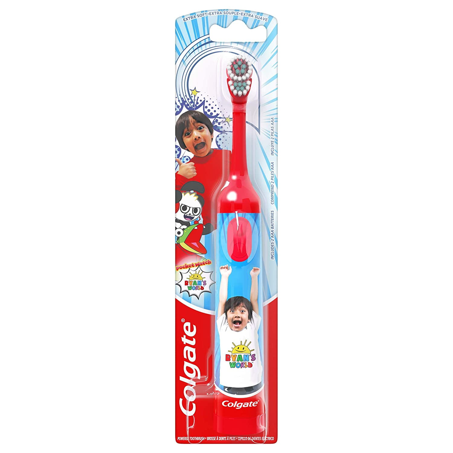 Pack of (24) Colgate Colgate Kids Battery Powered Toothbrush, Ryans World