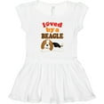 thumbnail image 3 of Inktastic Beagle Dog Lover Gift Girls Toddler Dress, 3 of 5