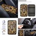 thumbnail image 4 of Renewold Deer Camo Hunting Forest Car Seat Cover Set 12 PCS, Car Seat Protector Steering Wheel Cover Seat Belt Covers Armrest Cover Coasters Handbrake Cover Gear Shift Knob Cover Set Car Accessories, 4 of 7