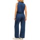 thumbnail image 3 of Conjunto de 2 piezas de chaleco de mezclilla y jeans de mujer INSPIRE CHIC XL azul oscuro, 3 of 5