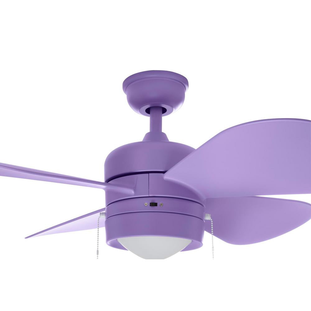 Home Decorators Collection Padgette 36 In Led Purple Ceiling Fan New Open Box Walmartcom Walmartcom