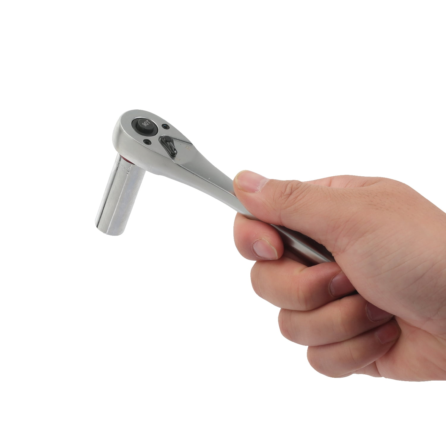 Hyper Tough 1/4-Inch Drive Pear Head Ratchet