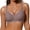 Gray, variant on Jelly Bras for Women, Full Coverage Wireless Seamless Bra with Cooling Mesh Trim, Supportive Jelly Strips Smooth Back Fit for Daily & Sleep