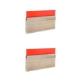 thumbnail image 1 of Riwesomey Screen Printing Squeegee Wooden Handle Ink Scratch   Board Scraper rojo 20 centímetros 2piezas, 1 of 1