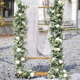 thumbnail image 6 of 1.8M Artificial Eucalyptus Garland Hanging Rattan Wedding Greenery Home Decor Table Christmas Party Decorations Hotel or Cafe Decor, 6 of 9