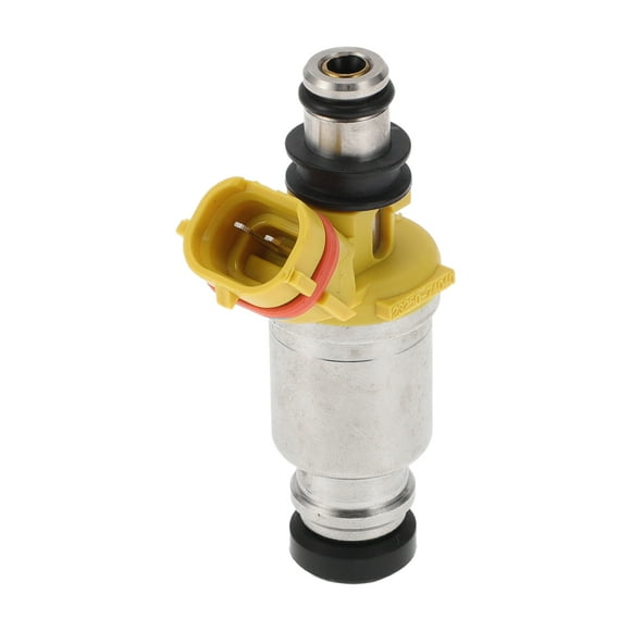 Unique Bargains Fuel Injector No.23209-74040 for Toyota Celica GT, GTS 2.2 1990-1991 1 Pcs Yellow Silver Tone
