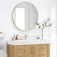thumbnail image 4 of Vera 47.4 in. Rectangular White Composite Granite Stone Console Bathroom Sink, 4 of 10