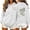 White, variant on Hurxie Sweatshirt Hoodies Halloween for Women Graphic Pullover Top White,L