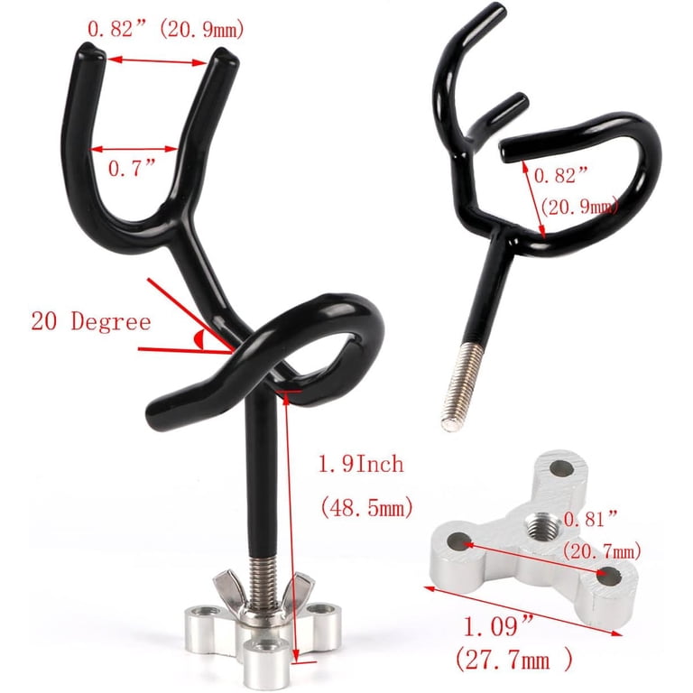 20 mm fishing pole clips Snaps Clip 25~100Pcs Stainless Steel Fishing Lure Connector Ha – 9km-dwlife The Summit Pole Clips provide an efficient way to hold your Livescope or Active Target tranducer cable to the Summit Transducer Pole 20 Pieces Fishing Rod Rack,
