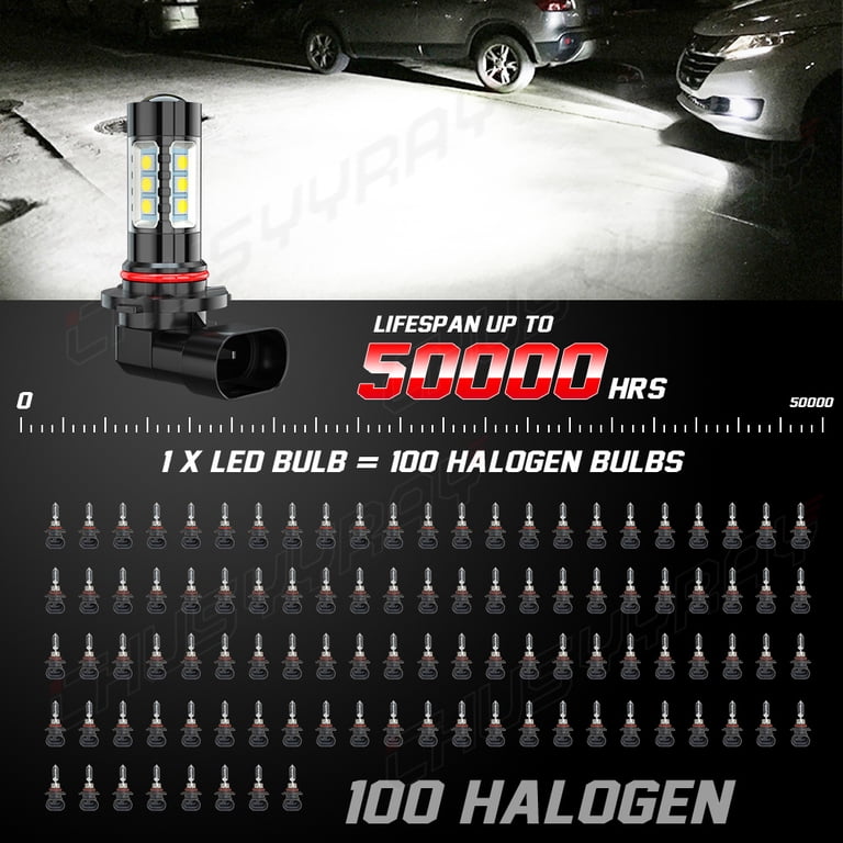For Ford EXPEDITION 2003-2006 6000k 6X LED Headlight Fog Light Bulbs Combo Kit For Ford EXPEDITION 2003-2006 6000k 6X LED Headlight Fog Light Bulbs Combo Kit