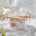 thumbnail image 4 of Acrylic Tissue Box Cover Tissue Holder for Bathroom, Kitchen, Home, 4 of 7