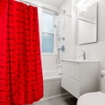 thumbnail image 4 of Arkansas Razorbacks Printed Shower Curtain Cover - 70" x 72", 4 of 7