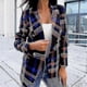 thumbnail image 1 of 26-27 Ladies Long Sleeve Cardigan Blazers Buttons Office Outwear Lapel Casual Work Blazer Business Jackets, 1 of 3