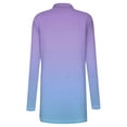 thumbnail image 6 of idosla Women Open Front Cardigans Casual Long Sleeve Lightweight Knit Cardigan Sweater (Purple, 3XL), 6 of 8