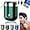 Green, variant on 2026 New Upgrade Pocket Shaver USB Mini Shavers for Men, Rechargeable Waterproof Compact Electric Shaver for Home, Car, Travel, USB Rechargeable Mini Portable Electric Razor (Silver)