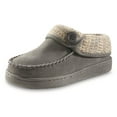thumbnail image 2 of Guide Gear Women's Sweater Collar Moc Toe Clog Slippers Gray 9B      (Medium), 2 of 2