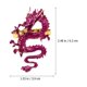 thumbnail image 2 of unbranded 6Ud De Servilleta Con Dragón En Metal Morado Para Y Fiesta, 2 of 7