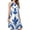 A468-2029, variant on Blue Baroque Floral White Dress Elegant Party Dresses Evening Dresses Women Dress Sleeveless Dress Ladies Dresses
