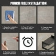 thumbnail image 3 of NEW Bathroom Wall Mounted Toilet Roll Paper Holder Shelf Tray Phone Storage R8, 3 of 6