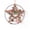 A, variant on Cadancy Christmas Wreath Twig Star Hanging Ornament Rustic Farmhouse Wall Decor with Pine Cone Berry for Front Door Holiday Seasonal Winter Party Decoration