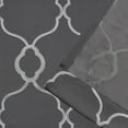 thumbnail image 2 of Exclusive Home Belmont Woven Blackout Grommet Top Curtain Panel Pair, Charcoal, 52x84, 2 of 6
